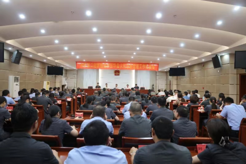梅州市委第二巡察组巡察五华县人民法院党组工作动员会召开